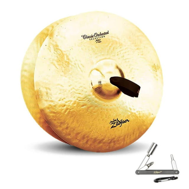 ZILDJIAN A0780 AZ 17 Pouces Sélection Orchidée Classique Cymbale à Main avec ZKEY