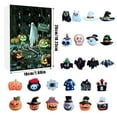 thumbnail image 3 of 24 Nights of Fright - Halloween Countdown Box with Figurines, Halloween Advent Calendar 2025 Gift Box, Scary Doll Collectible Horror Figures, Hanging Mini Decorations (24 days), 3 of 7