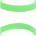 thumbnail image 3 of Unique Bargains 24 Pcs Eye-catching Solid Silicone Bracelets for Sports Green 7.87'', 3 of 6