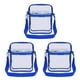 thumbnail image 1 of Guardurnaity Bolso de hombro transparente de PVC, bolso de almacenamiento cruzado, funda informal con cremallera doble, bolsos portátiles de gran Type1 NO1, 1 of 6