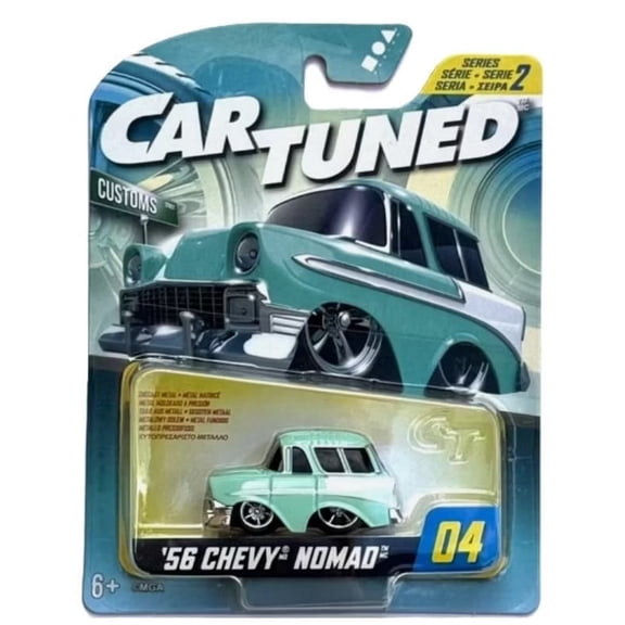 CAR TUNED ‘56 CHEVY NOMAD CUSTOMS SERIES 2 HOBBY EXCLUSIVE