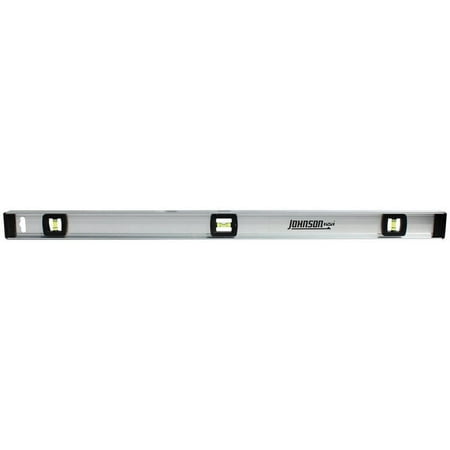 UPC: 0049448130030 | Johnson 36 in. Aluminum I-Beam Level 3 vial