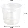 thumbnail image 4 of 100 Gobelets Bombardiers Jetables - Verres à Shot en Plastique Transparent - Gobelets à Shot Robustes, Hautement Durables et Réutilisables - Parfaits pour les Shots, 4 of 5