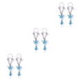 thumbnail image 2 of sweethay Piercings falsos Adorno para el cuerpo Anillos de pezones ajustables para mujer Azul Type1 NO1, 2 of 6