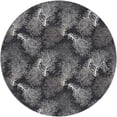 thumbnail image 2 of Addison Rugs Dream Shag Premium Machine Washable Transitional Coral Midnight Round Rug, 8' x 8', 2 of 8