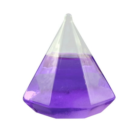 

Weather Items Bottle Colorful Desktop Transparent Crystal Glass Gift 100ML Storage Bottle A