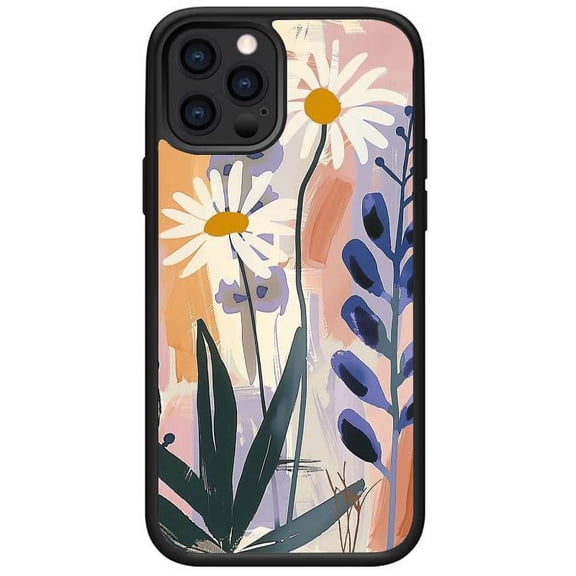 Compatible with iPhone 11 Pro case Soft TPU Glossy Flower Pattern Phone Case for Women and Girls
