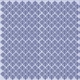 thumbnail image 1 of Ahgly Company Indoor Square Patterned Heavenly Blue Area Rugs, 6' Square, 1 of 6