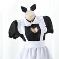 thumbnail image 2 of Sexy Lolita Maid Dress Cute Hollow Cat Womens Girls Dress Anime Cosplay Costume S-3XL, 2 of 5