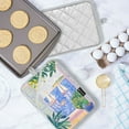 thumbnail image 5 of Yayeee Pot Holders Kitchen Heat Resistant with Pocket 7"x9.8" Cotton Oven Cooking Hot Pads, Seaside Boat, 5 of 7