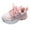 Pink, variant on HUANBAI Girls Sports Shoes Fashionable New Pattern Cute Sequin Decoration Thick Sole Flat Bottom Comfortable Lace Up Four Seasons Casual Shoes 3-3.5 Years