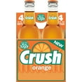 thumbnail image 2 of Crush Orange Soda Made with Sugar, 12 fl oz glass bottles, 4 pack, 2 of 8
