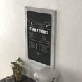 thumbnail image 4 of HBCY Creations White Washed Magnetic Wall Chalkboard, Extra Large Size 20" x 30", Framed Decorative Chalkboard with Eraser - For Kitchen, Weddings, Menus and More!, 4 of 17