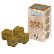 Railroad Ink: Underground Expansion Pack - Standalone Game or Expansion For Railroad Ink/Railroad Ink Challenge Core Games, Ages 8+, 1+ Players, 15-30 Min