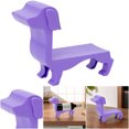 thumbnail image 6 of Yucurem Dachshund Wine Bottle Holder Funny Countertop Wine Rack For Home Decor Kitchen Essentials (Purple), 6 of 9