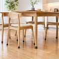 thumbnail image 6 of Floor Protectors for Furniture, Chair Leg Floor Protectors, Non Slip Furniture Pads, Black Silicone Furniture Leg Caps, 12 Pack 1.5X1.5 Inch Chair Leg Protectors, Flexible, 6 of 8