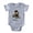 Heather Gray, variant on CafePress - FIN Wirehaired Dachshund Love Baby Football Bodysu - Cute Infant Baby Football Bodysuit