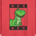 thumbnail image 2 of Toy Story 4 - Type Block Rex - Women's Lightweight French Terry Pullover, 2 of 5