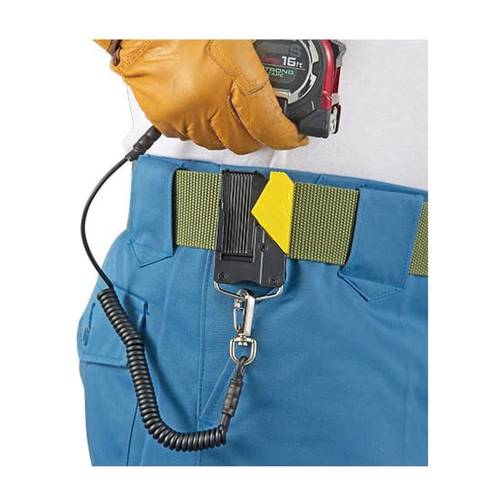 Tajima GSSF-25BW 25 ft. x 1-1/16 in. Steel Tape Measure with Safety Belt Holder