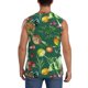 thumbnail image 4 of Fotbe Vegan Men's Camiseta sin Mangas Estampada para Hombres, Playera Casual para Gimnasio, Entrenamiento, Playa-Large, 4 of 7