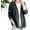 #1, variant on Women Classic Button Front Breathable Stretch Denim Jacket Relaxed Fit Lightweight Casual Long Sleeve Cardigan Coat