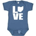 thumbnail image 3 of Inktastic Ohio Love Boys or Girls Baby Bodysuit, 3 of 5