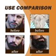 thumbnail image 4 of Champú para tinte de barba permanente de 30ml para hombres, bigote para teñir la barba, eliminación de barba gris blanca, champú para tinte de barba para hombres (2 uds) esquí esquí Gafas de esquí, 4 of 5