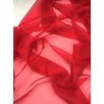 thumbnail image 3 of Twinkle Shimmery Sheer Organza, 60" Wide, Sells by the Yard from Sal Tex Fabrics, Red, 3 of 3