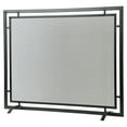 thumbnail image 2 of Modern Ember Gatsby 39" W x 31" H Mesh Fireplace Screen - Black, 2 of 6