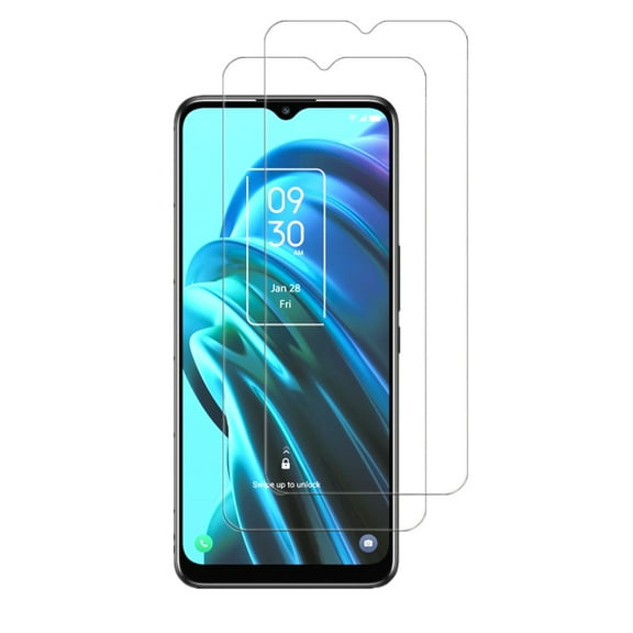 for TCL 30 XE 5G 2022 Screen Protector - [2Pack] 9H Hardness HD Anti-Scratch Screen Protective Tempered Glass for TCL 30 XE 5G (2022) 6.5"