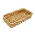 thumbnail image 1 of Rattan Tray Tabletop Organization Hand Woven Snack Storage Basket Multifunctional Serving Tray S, 1 of 4