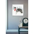 thumbnail image 3 of Epic Art 'Christmas Cats & Dogs IV' by Victoria Borges, Acrylic Glass Wall Art, 24"x24", 3 of 5