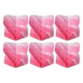 thumbnail image 1 of Uxcell Vuelo de Dardos, Paquete de 6 Accesorios de Dardos Estándar de PET Estilo Geométrico, Rosa, Blanco, 1 of 5