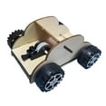 thumbnail image 5 of hengtong DIY Wood Model Car Building Kit Birthday Gift Easy Assembly Science Projects, 5 of 9