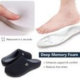thumbnail image 3 of RockDove Men's Original Two-Tone Memory Foam Wide Slipper, 3 of 6