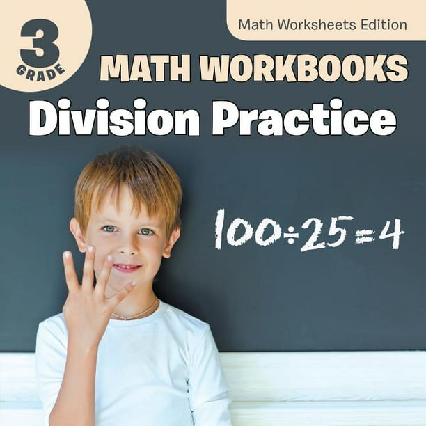 3rd grade math workbooks division practice math worksheets edition paperback walmart com