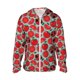 thumbnail image 1 of Balery Cute Tomato Sudadera ligera de manga larga con capucha y protección solar UPF 50+ para hombre y mujer, ideal para pesca y running-Small, 1 of 7