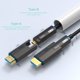 thumbnail image 2 of Cable De Fibra Óptica Hdmi Desmontable 8K Cable Hdmi 2.1 De 100 Pies/30 M De Largo En Pared Con Conectores Micro Hdmi Duales Y Hdmi Estándar Compatible Para Pc Tv Playstation4 Ps5 Xbox Series X Rtx409, 2 of 5