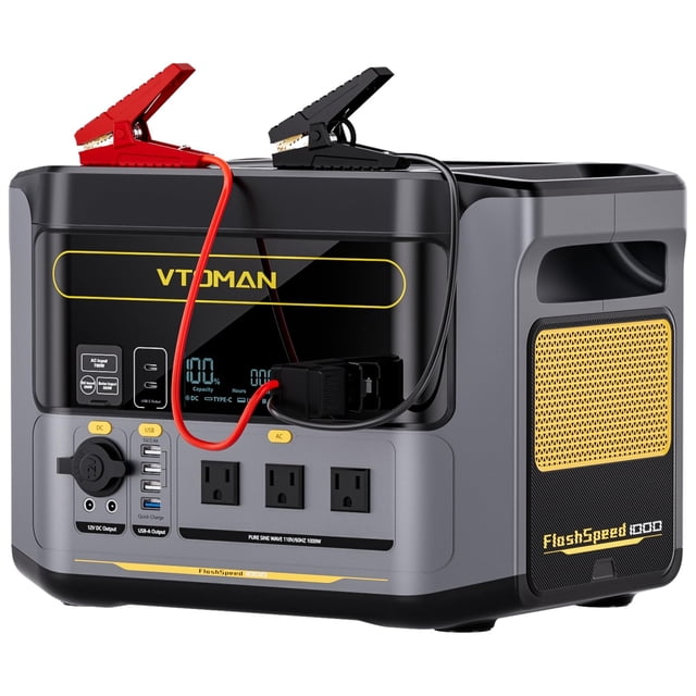 Estación de energía VTOMAN FlashSpeed 1000 828Wh 2000W pico