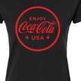 thumbnail image 3 of Coca-Cola - Enjoy Coca Cola USA - Juniors Fitted Graphic T-Shirt, 3 of 5