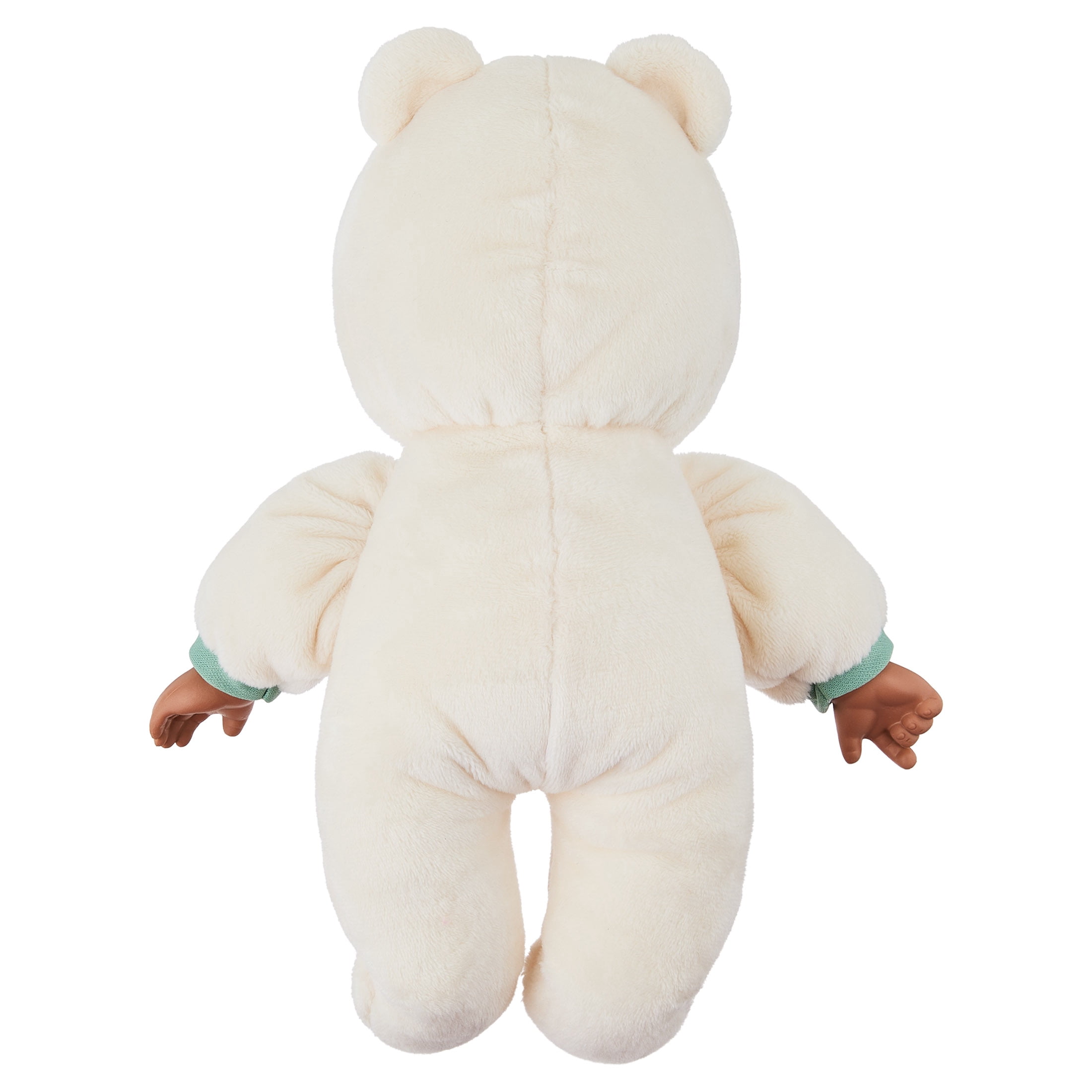 My Sweet Love 10-Inch Snuggly Baby Doll with Pacifier, Cream Bear Outfit