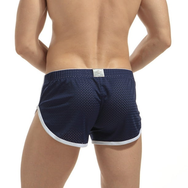 Calzones Para Hombre, Ropa Interior De Seda Helada Para Hombre