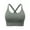 Green, variant on Womens Bras Women Plus Size Solid Color Back Sports Bra Fitness Clothes Running Drying Yoga Underwear Sports Bras for Women Summer Plus Size Bras for Women
