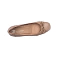 thumbnail image 2 of Womens naturalizer Dove Wedge Ballet Flats, Taupe Snake, 2 of 5