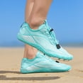 thumbnail image 4 of Zapatos Agua Descalzos Playa Secado Rápido Antideslizantes para Hombre Mujer (42) Azul Cielo Azul, 4 of 9