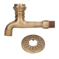 thumbnail image 1 of Grifo de latón para lavabo, repuesto de grifo frío y caliente para cocina, baño, lavabo, Estilo Vintage, 1 of 14