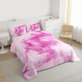 thumbnail image 3 of Homewish Gradient Marble 3 Pieces Queen Comforter Set for Boys Girls,Abstract Stone Pattern Ultra Soft Bedding Sets,Marbling Watercolor Bedding Comforter Set Breathable,Breathable Home Decor, 3 of 8