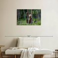 thumbnail image 2 of Elephant Stock Bears In Forest Wall Art - Horizontal Canvas Wall Art - Living Room Wall Decor - Animal Canvas - Green And Brown Decor - 30" x 20", 2 of 8