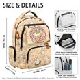 thumbnail image 7 of Aplkyhs Backpack for Students 6-18 17 Inch Durable School Bookbag Water Repellent Casual Daypack for School Sports Donut Corgi, 7 of 7