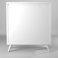 thumbnail image 4 of 38" White Solid Wood Four Drawer Chest, 4 of 10